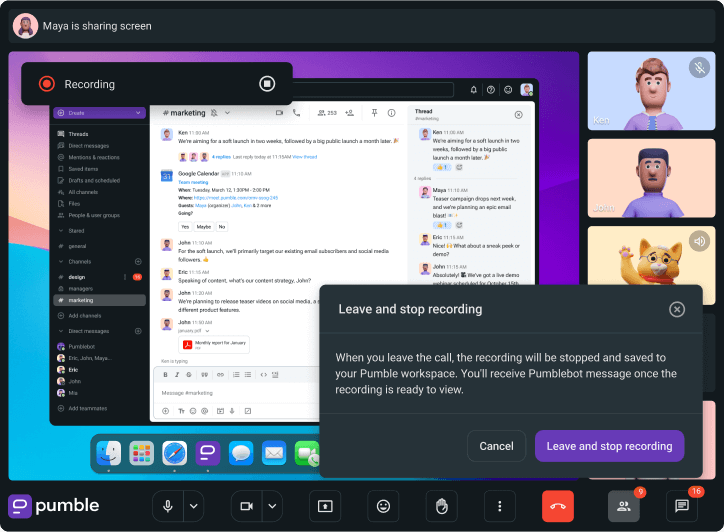 Share screen